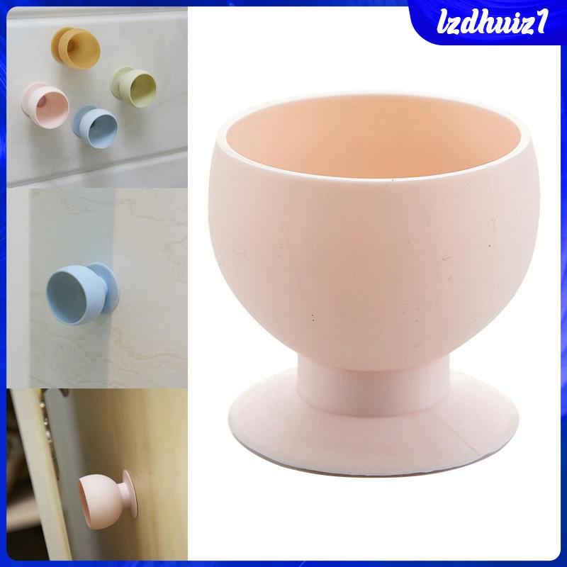 Dụng Cụ Chặn Cửa Bằng Silicone Gắn Tường An Toàn Tiện Lợi