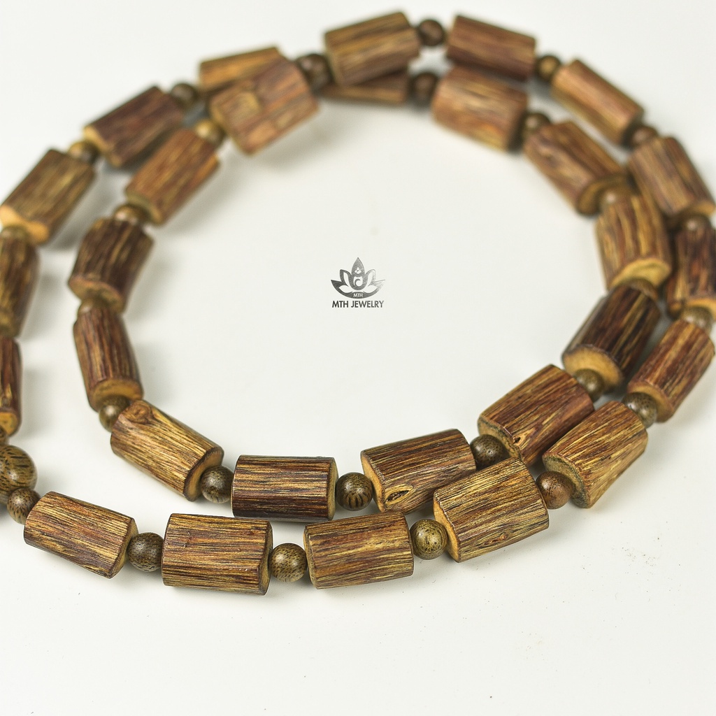 Vòng Tay &amp; Vòng Cổ MTH JEWELRY Trầm Tốc Sánh Cành Tự Nhiên 8/10/12/14mm Trầm Việt | Mộc Trầm Hương