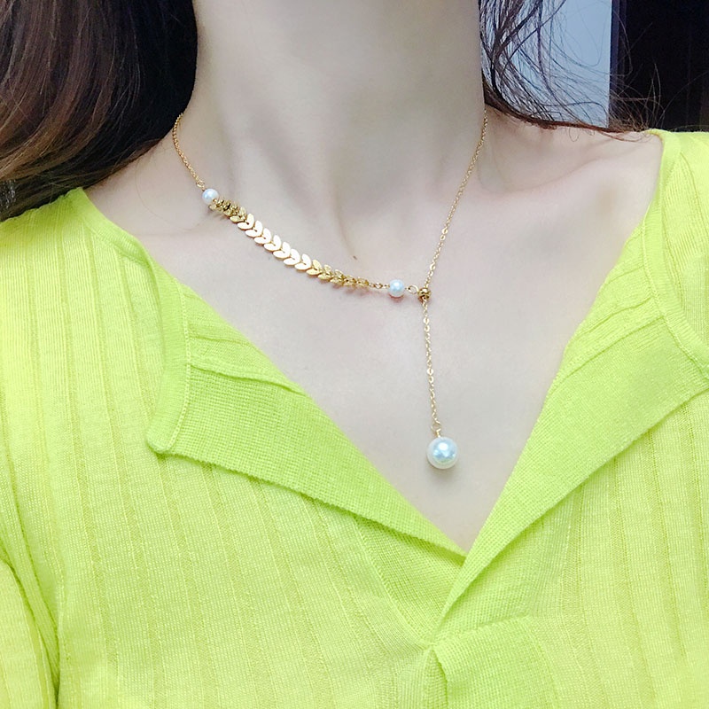 [FreeShip] Dây chuyền nữ titan đuôi cá X8-102a - CAM KẾT KHÔNG BAY MÀU