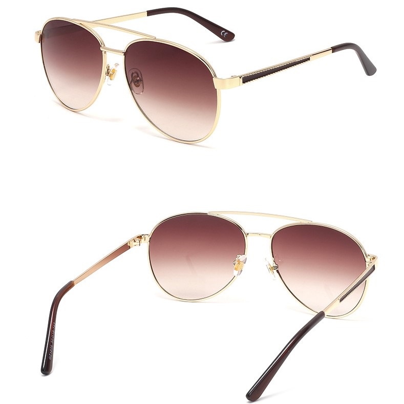 (Tặng hộp + Khăn lau) Kính râm nam cao cấp phong cách Âu Mỹ chống tia UV400 - KM67