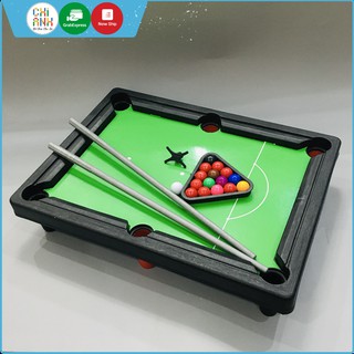 Bàn bi a mini - Bàn bida mini 6 lỗ kích cỡ 44×25×3cm cho các bé trên 3 tuổi giải trí cùng bố mẹ tại nhà