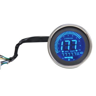 Universal Motorcycle Digital Speedometer Retro LCD Odometer ATV Meter