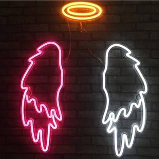 Đèn led neon đôi cánh