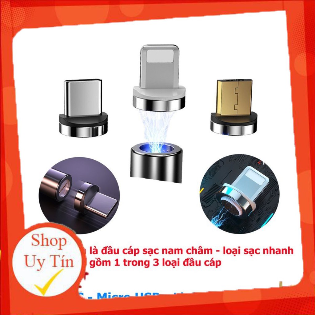 🌟💧[HOT]🌟💧 Đầu sạc rời của cáp nam châm chân Micro [GIÁ RẺ]🌟💧
