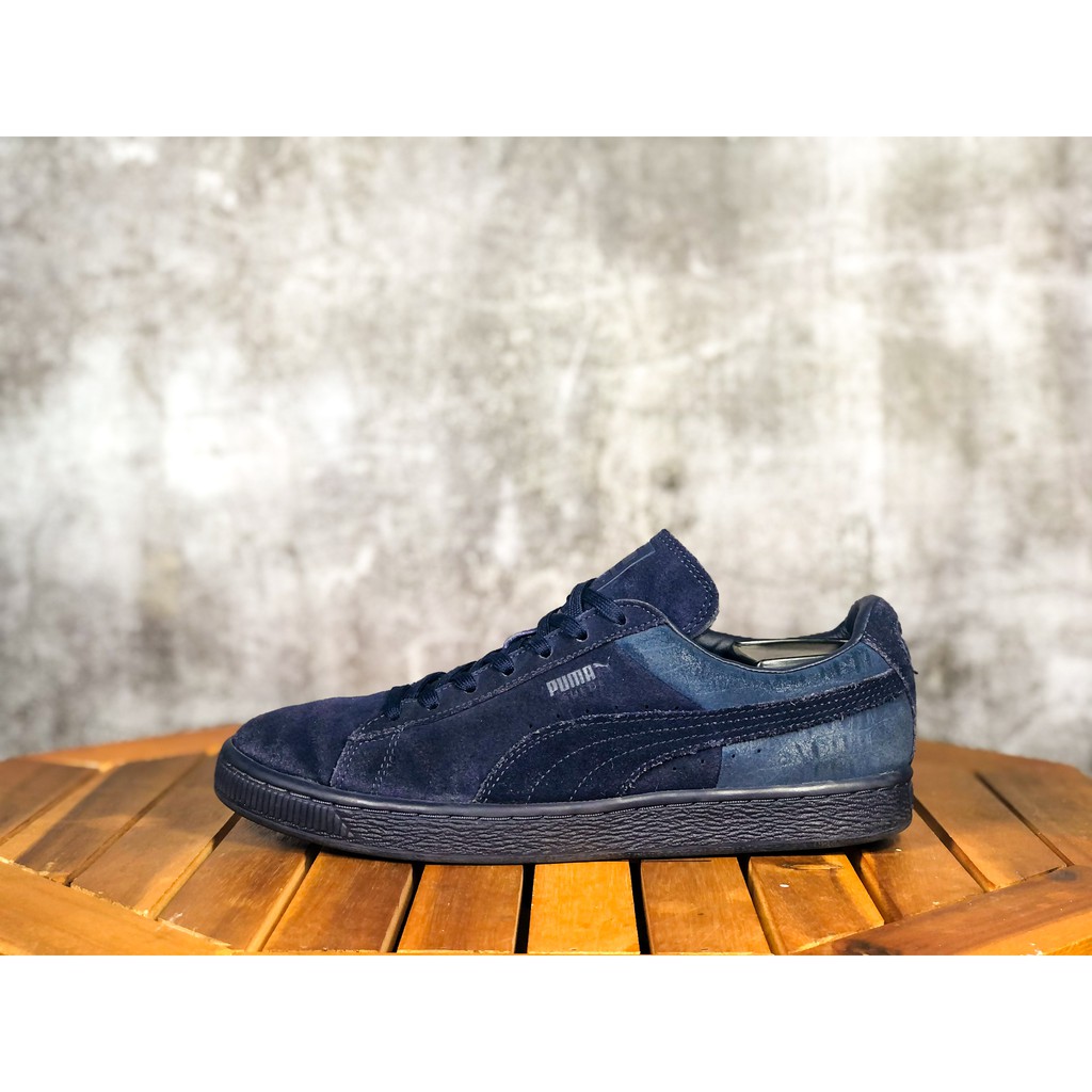 (SIZE 38) Giày thể thao chính hãng 2hand PUMA SUEDE CLASSIC ANODIZED LACE UP