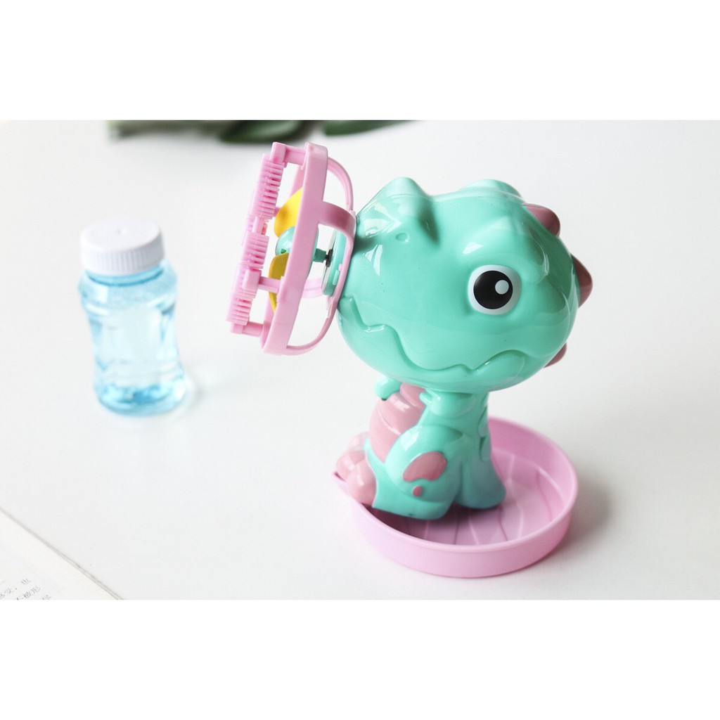 Bắn bong bóng xà phòng kèm QUẠT KHỦNG LONG 2in cầm tay