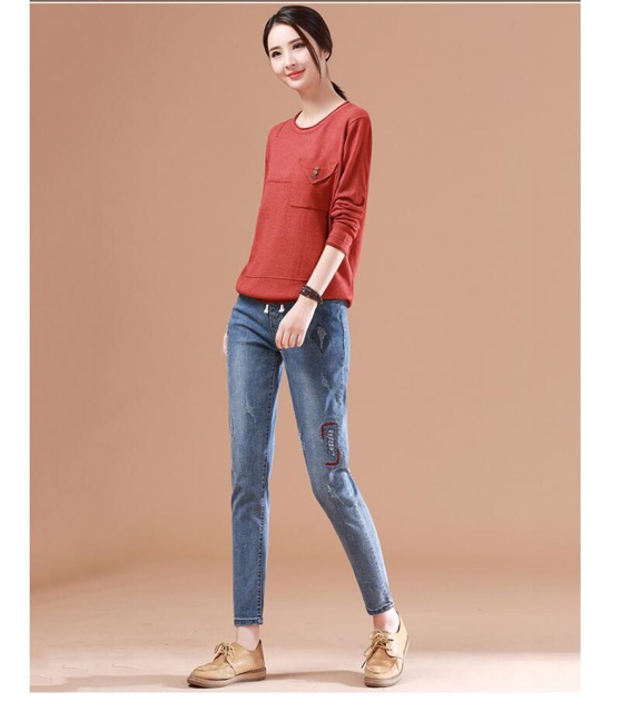 Quần jean lưng thun tb0521