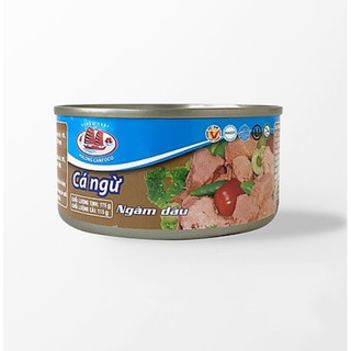 [FREESHIP từ 50k] Cá ngừ ngâm dầu cắt khúc Hạ Long 115/175g
