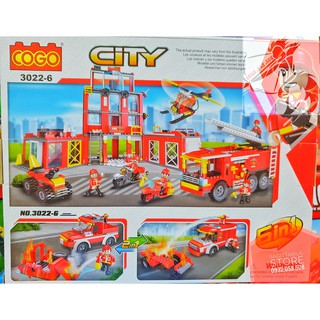 LEGO Lắp Ráp Xe Cứu Hỏa ( 186 Pcs )