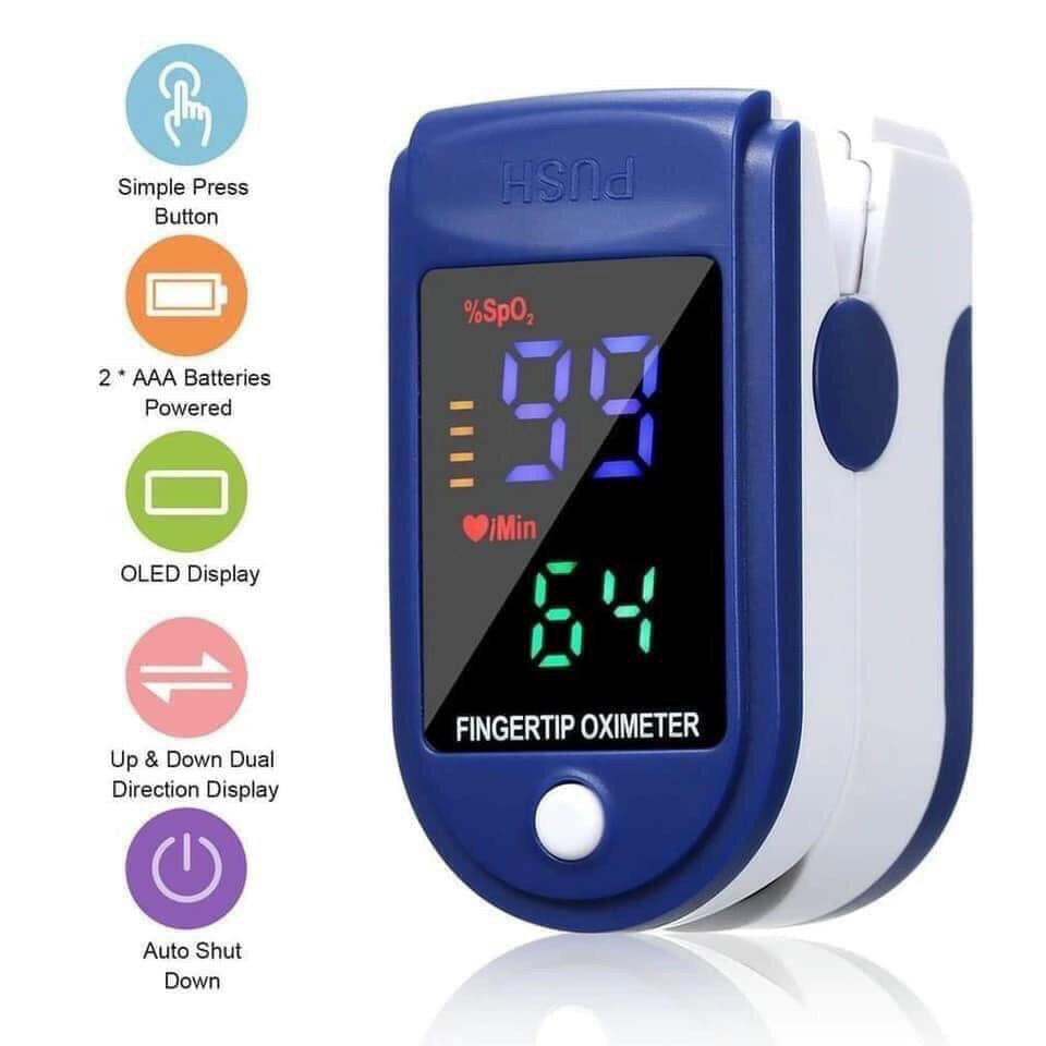 Máy đo nồng độ oxy trong máu LK87 SPO2, đo nhịp tim Pulse Oximeter cầm tay