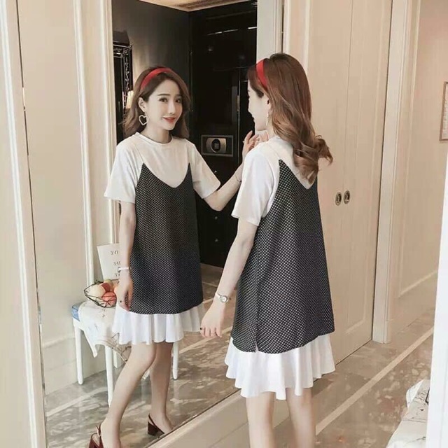 Sét váy suông đuôi cá ( hàng quảng châu cực đẹp)