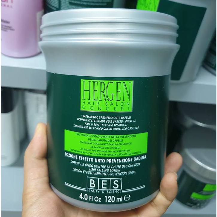 Huyết thanh chống rụng kích thích mọc tóc Bes Hergen Hair Falling Lotion 12x10ml