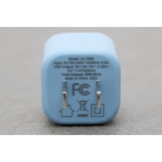 Adapter Sạc Type C PD 20W Hydrus UL160