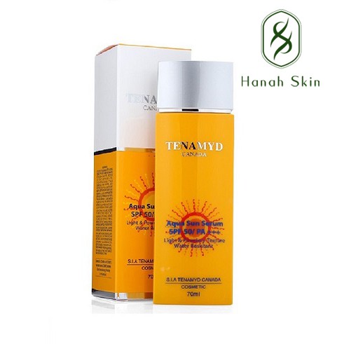 Tinh chất chống nắng dạng nước Tenamyd Aqua Sun Serum SPF 50/PA+++ 70ml