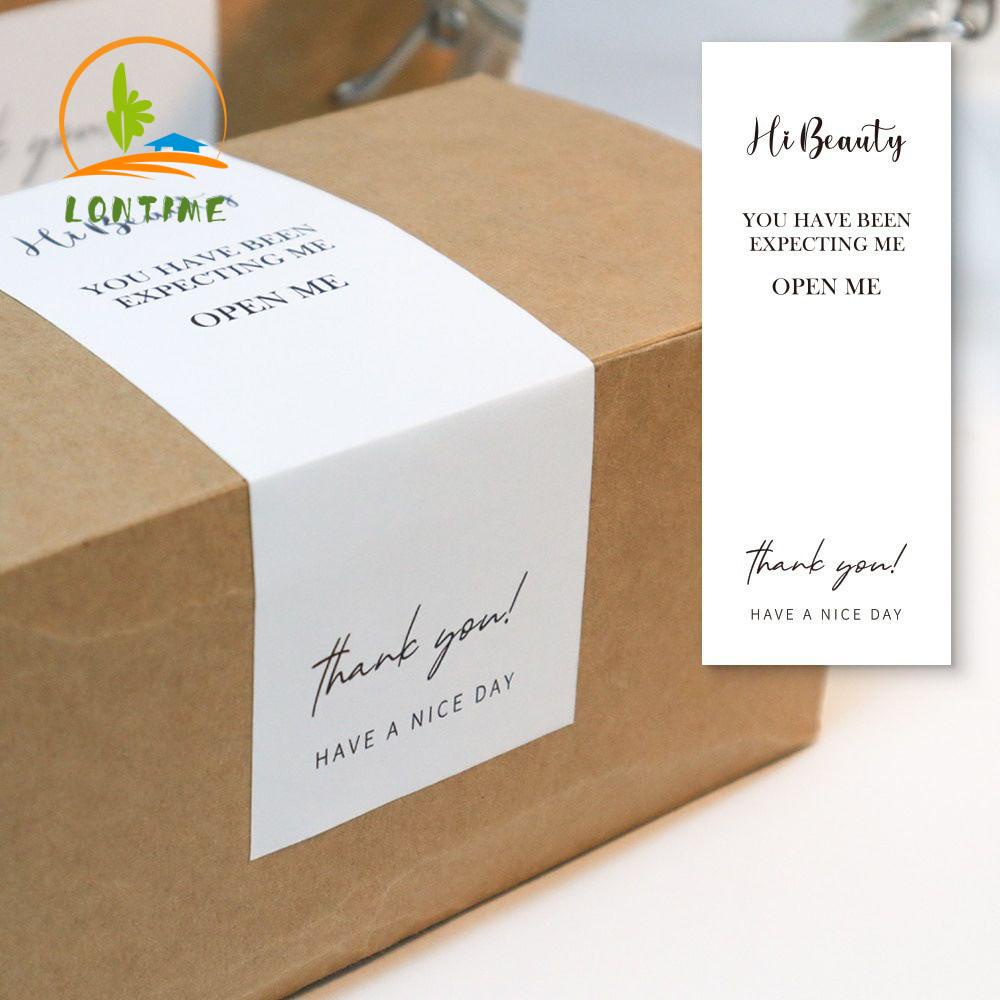 Bộ 50 miếng hình dán chữ Thank You trang trí tiệc cưới xinh xắn