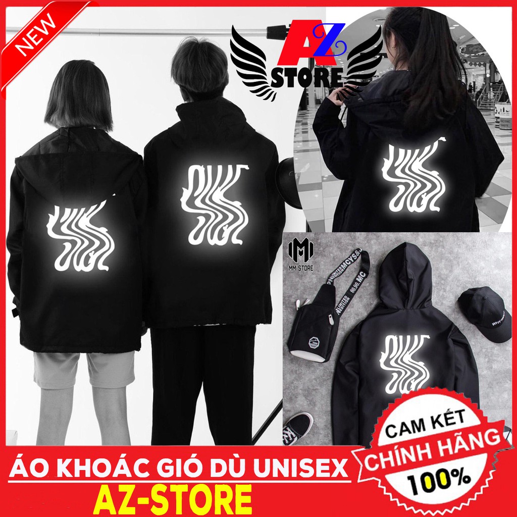 [Mã WASTMAY giảm 15% tối đa 30K đơn 150K] ÁO KHOÁC DÙ. ÁO KHOÁT DÙ NAM NỮ PHẢN QUANG MỚI (Đủ Size nhỏ và XL)