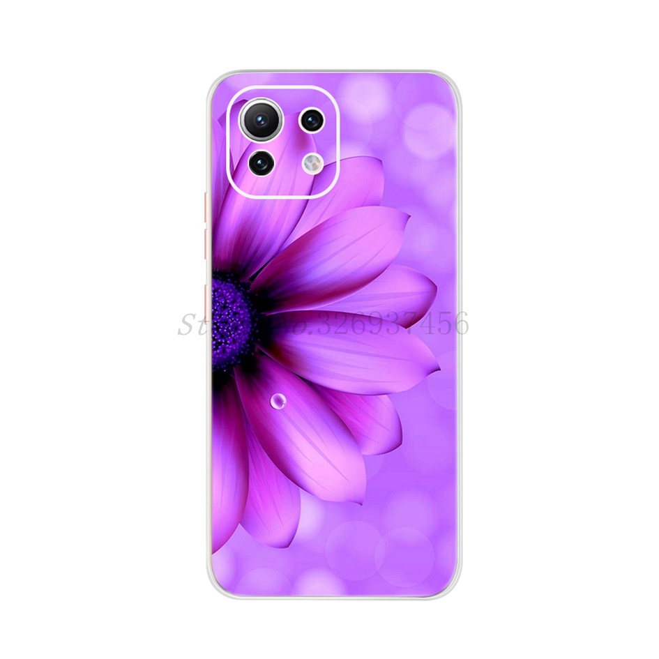 Ốp Điện Thoại Mềm Viền Khung Cho Xiaomi Mi 11 Lite 5G Mi11 Lite 4G 5G Funda Coque Xiomi 11 Lite NE 5G