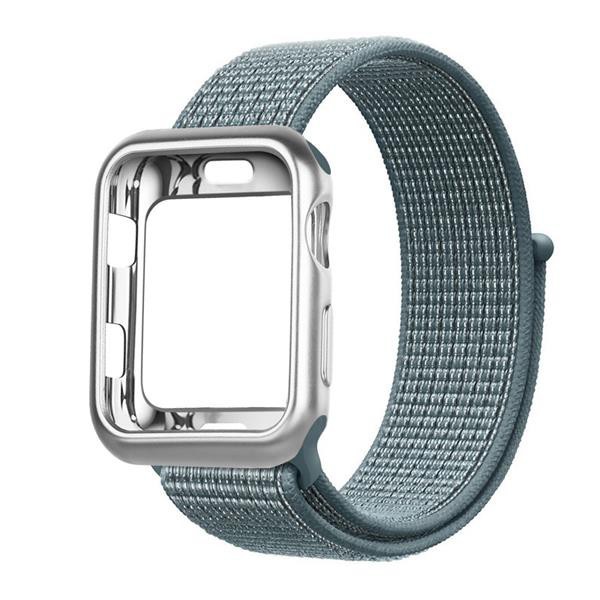 Dây đồng hồ bằng nylon cho Apple Watch 38mm 42mm 44mm 40mm iwatch series 6/SE/5/4/3/2/1