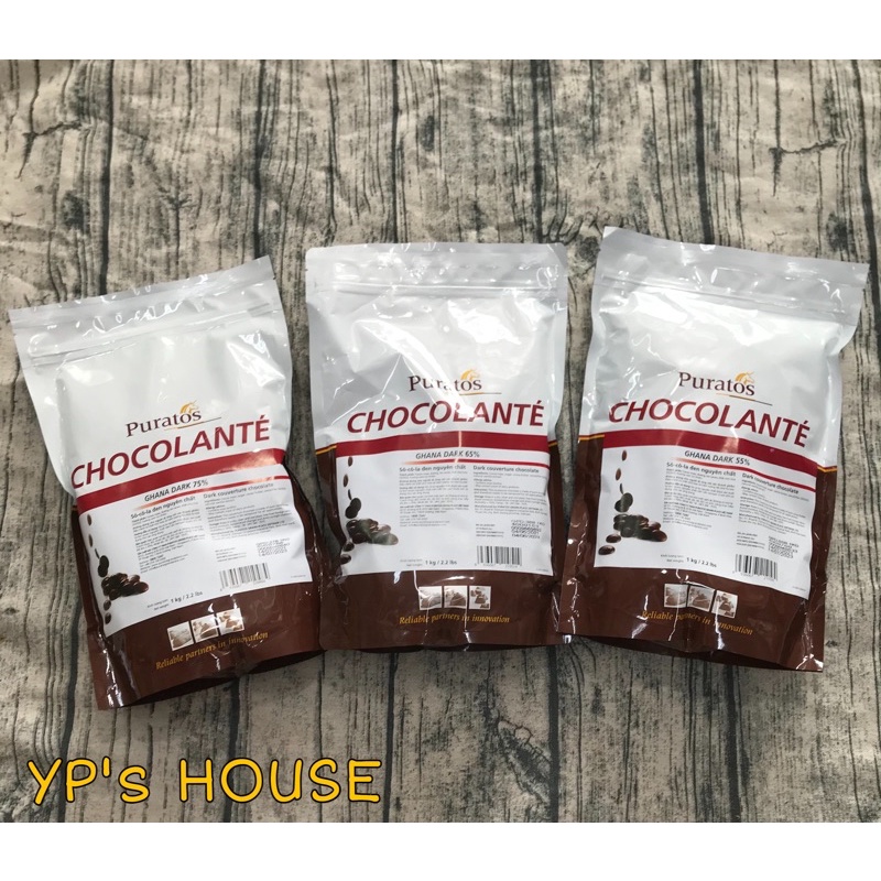 Chocolate hạt nút nguyên chất chiết lẻ 100g