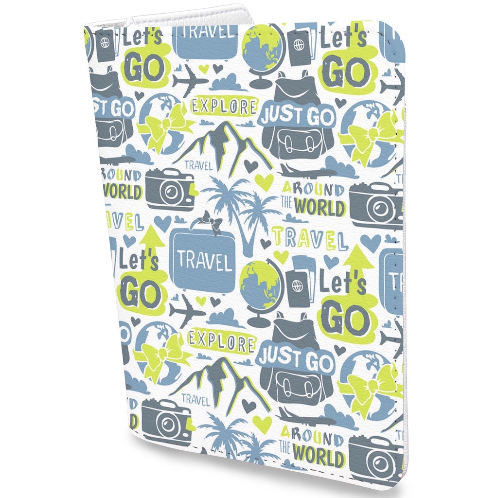 Bao Da Hộ Chiếu/Passport Du Lịch Nam - Nữ  JUST GO TRAVEL - PPT081 STORMBREAKER