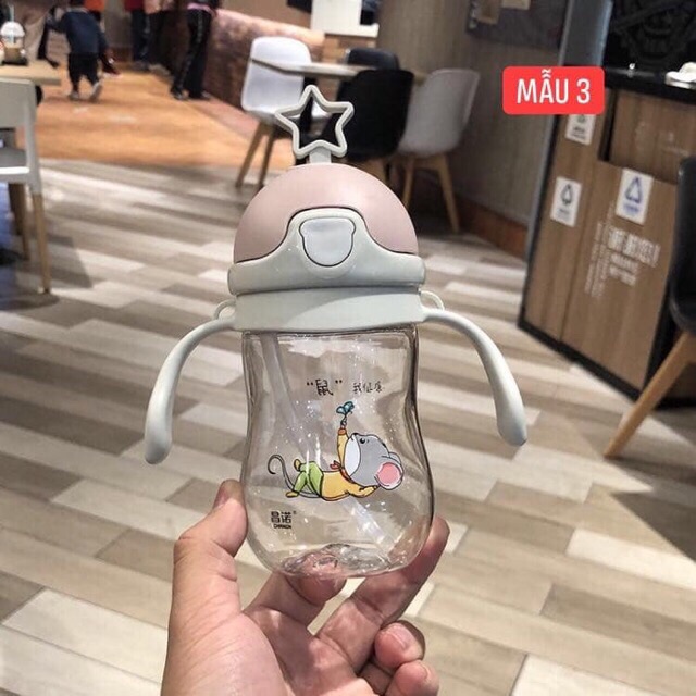 Bình nước ngôi sao sale cho bé tập uống đến lớn