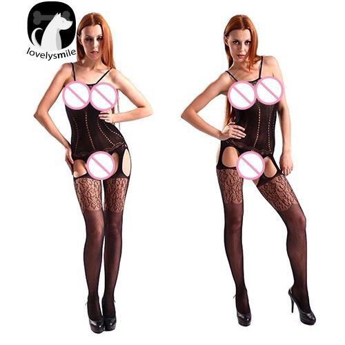 Bodysuit ren đính hoa không đáy | BigBuy360 - bigbuy360.vn