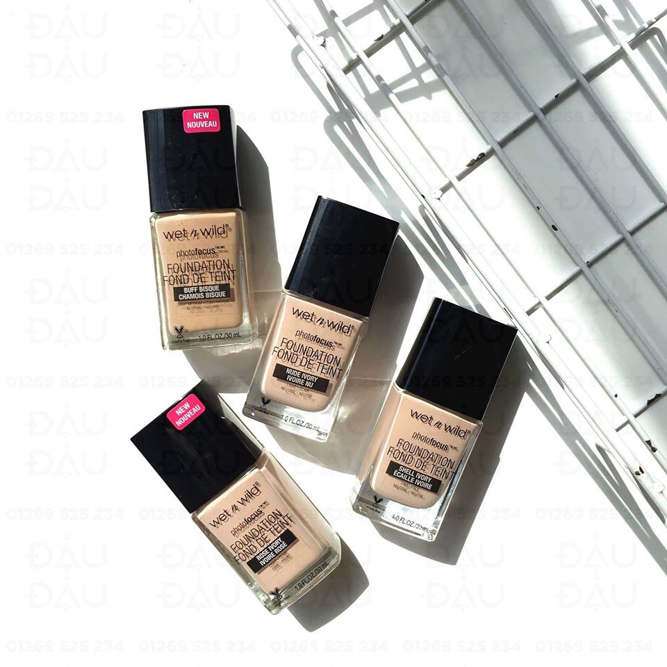 Kem Nền Wet N Wild Kiềm Dầu Lâu Trôi Photofocus Foundation 30ml - Khongcoson