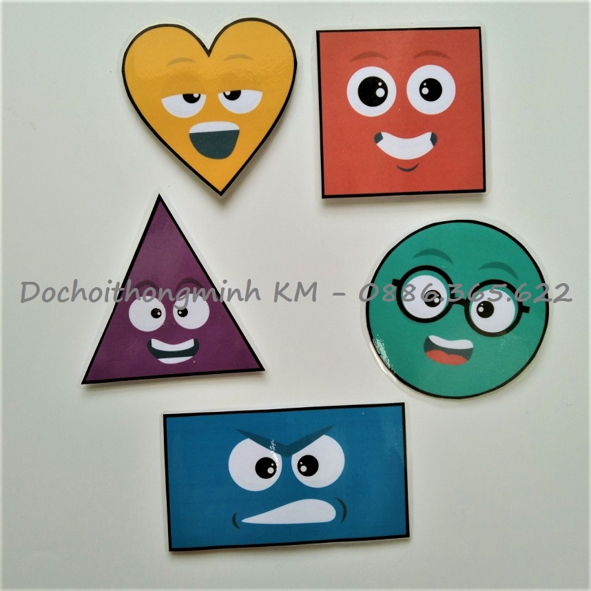 HỌC LIỆU - MATCHING hình khối - màu sắc
