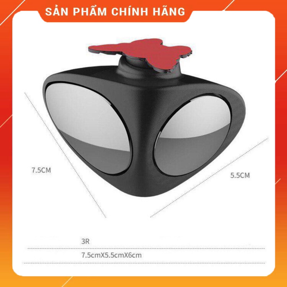 Gương cầu lồi 3D soi lề ô tô -  xóa điểm mù xe hơi - gương soi lề thay thế camera xe ô tô cao cấp