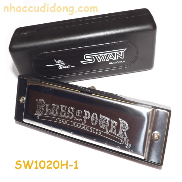 Kèn harmonica Swan BluesPower Key C SW1020H