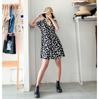 Đầm hoa cúc basic