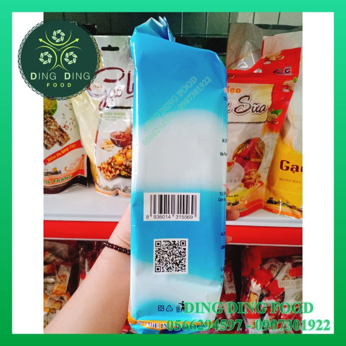 [ Q. Bình Tân ][ 1 Bịch / 4 Cái ] Bánh Pía Đậu Xanh Sầu Riêng 1 Trứng 5 Sao ( 600g ) Tân Huê Viên - DING DING FOOD