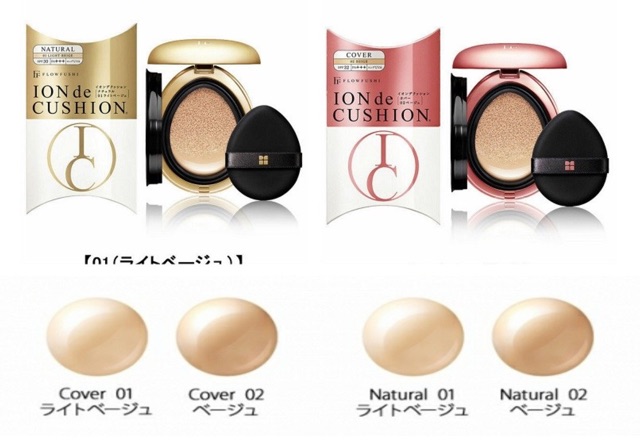 Phấn nước FLOW FUSHI Ion de Cushion Foundation Nhật Bản