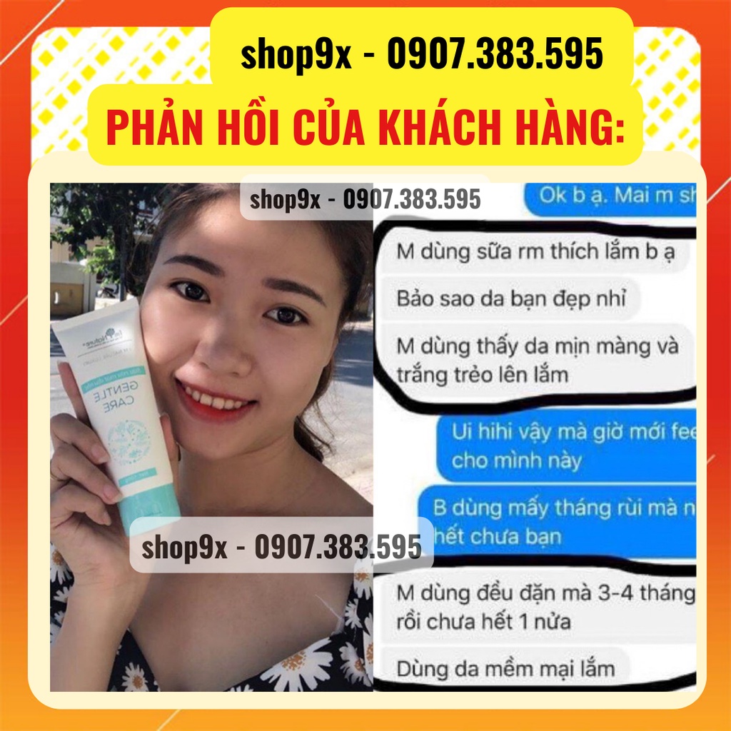 (+Quà) Sữa Rửa Mặt Dịu Nhẹ I'M NATURE Gentle Care Cho Da Nhạy Cảm - Da Nhờn Và Mụn 100ml