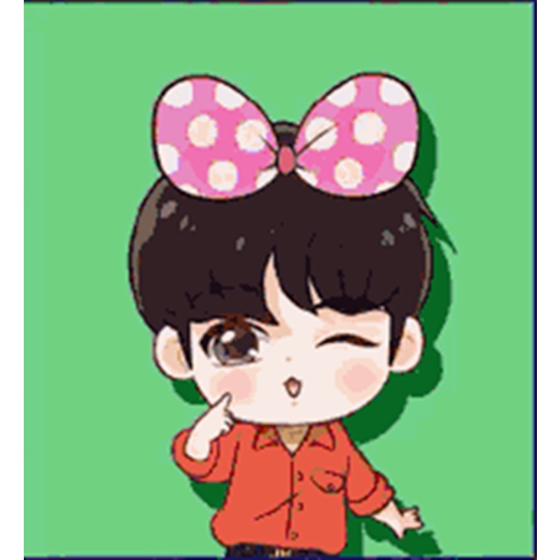 Bộ tranh đính đá 5d họa tiết hoạt hình bts độc đáo kích thước 30x30cm diy dùng trang trí nhà cửa