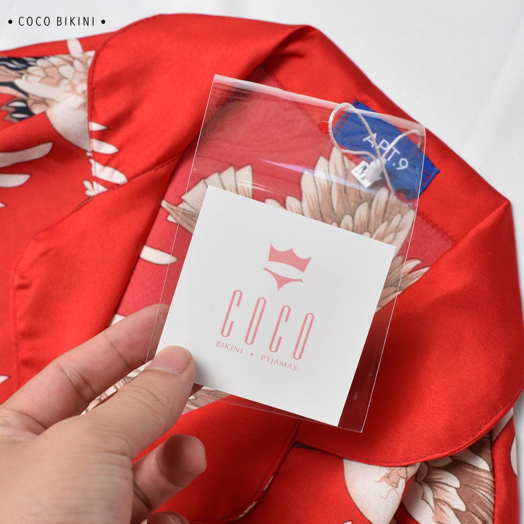 𝑪𝑶𝑪𝑶 𝑩𝑰𝑲𝑰𝑵𝑰 Bộ Đồ Ngủ - Đồ Mặc Nhà Satin ( HCC815 ) | BigBuy360 - bigbuy360.vn