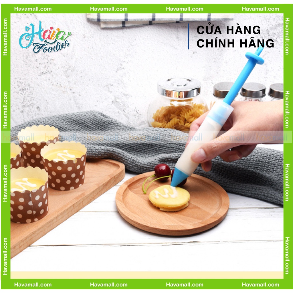 Bút Vẽ Socola Trang Trí Bánh Kem Bằng Silicon