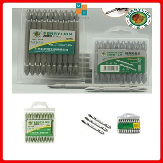 Mũi bắn vít 2 đầu 4 cạnh ph2 65mm berrylion
