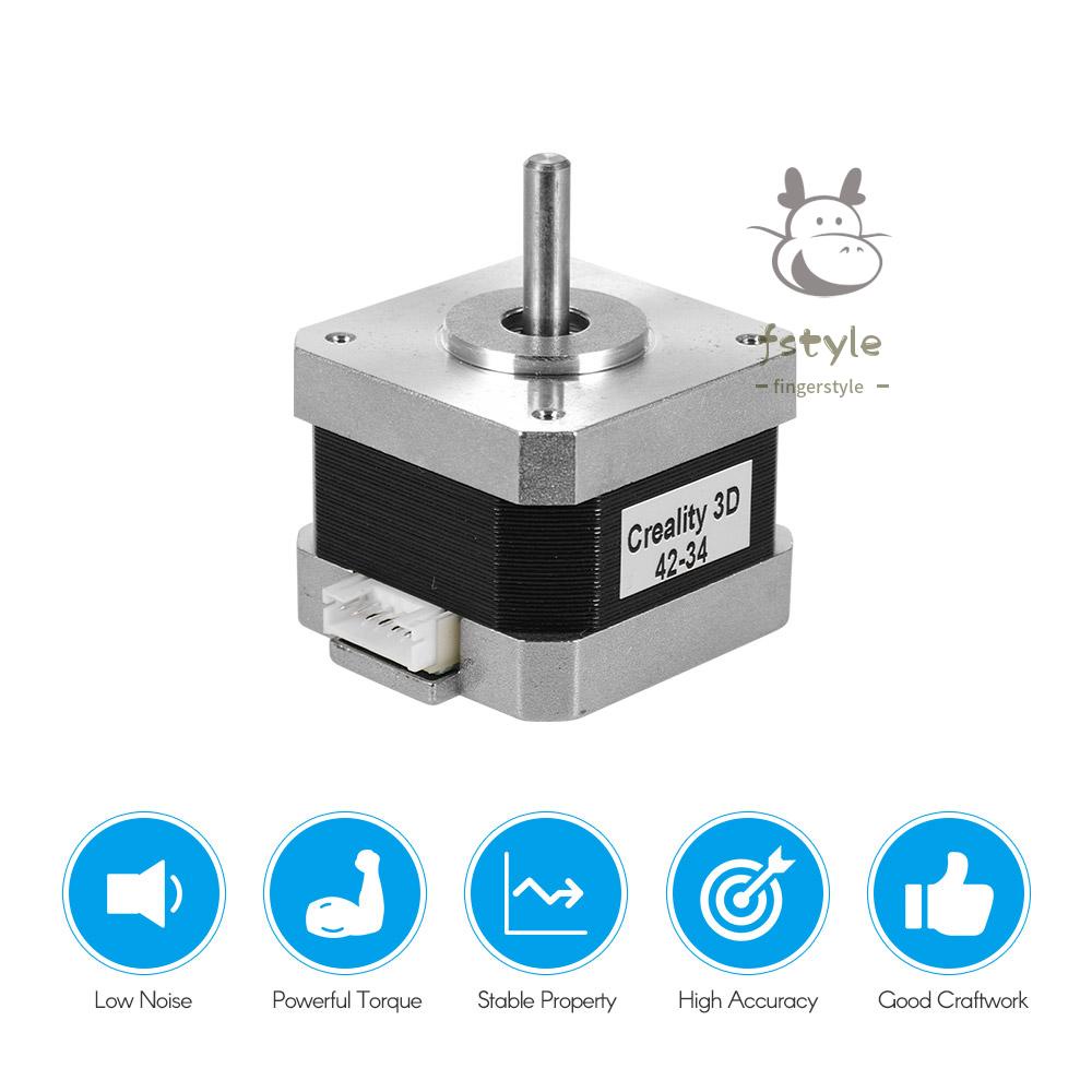 1 Động Cơ Bước 2 Pha 0.8a 1.8 Độ 0.4n.m Cho Máy In 3d Cnc