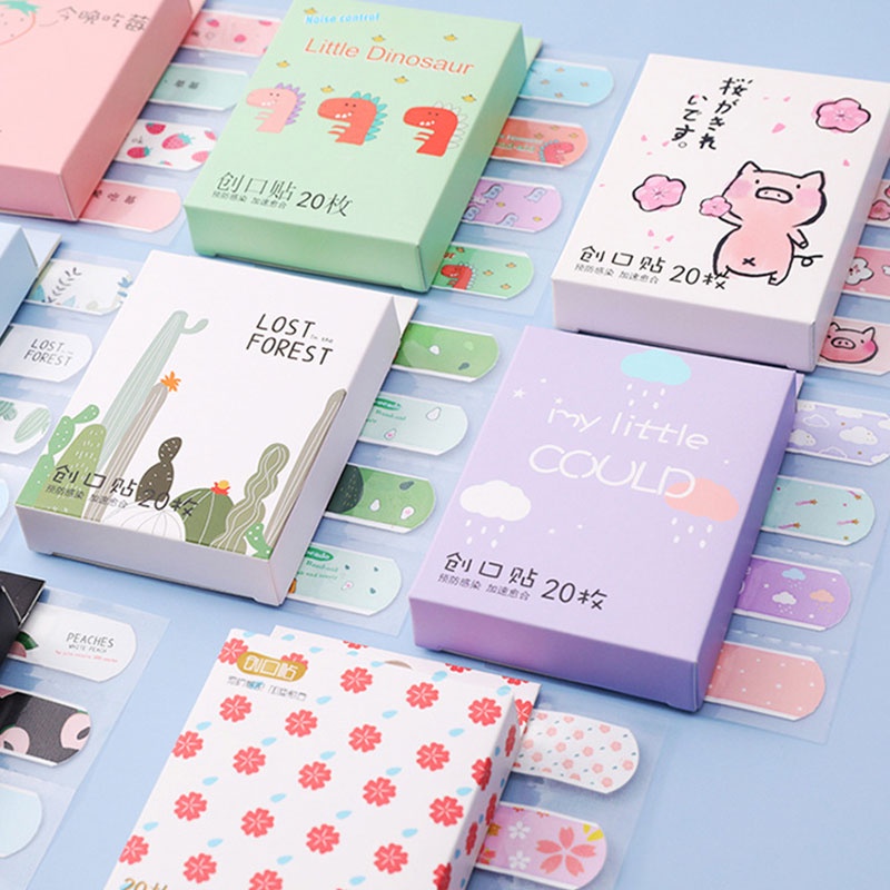 ⚜️Set 4 Chiếc Urgo Băng Dán Cá Nhân Cute Siêu Dễ Thương, Băng Dán Y Tế Hoạt Tiết Hoạt Hình