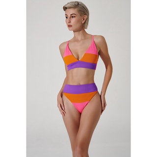 OLABEN Áo bikini phối màu Sunsett Bra