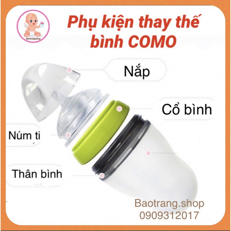 [Siêu rẻ] Cổ nắp thay thế bình sữa Como