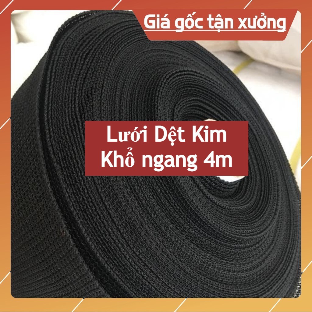 Lưới dệt kim sợi momo che nắng vườn lan xuất xứ Đài Loan khổ 4m cắt nắng 60, 70%, có dệt viền sẳn - Freeship HCM