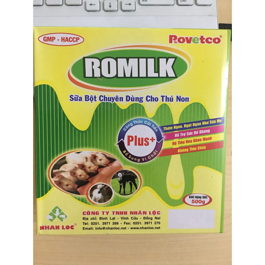 Romilk Sữa bột chuyên dùng cho thú non