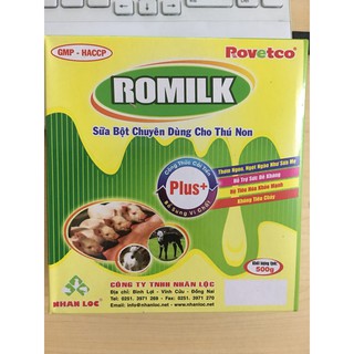 Sữa bột chuyên dùng cho thú non (500gam)