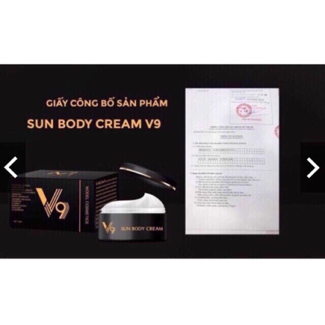 KEM BODY V9 SIÊU TRẮNG SIÊU CHỐNG NẮNG | BigBuy360 - bigbuy360.vn