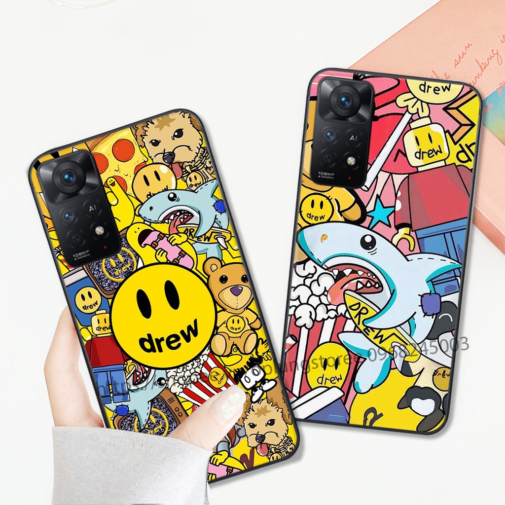Ốp lưng Xiaomi Redmi Note 11/11S/ 11S 5G/11Pro 4G-5G/11Pro 5G TQ in hình thương hiệu thời trang đa sắc cá tính.