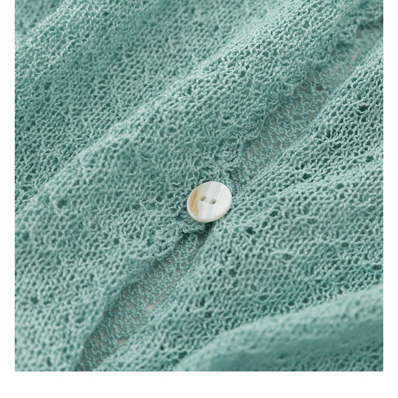 ÁO KHOÁC NHẸ LEN MỎNG CARDIGAN GÀI NÚT KL3MAU | BigBuy360 - bigbuy360.vn