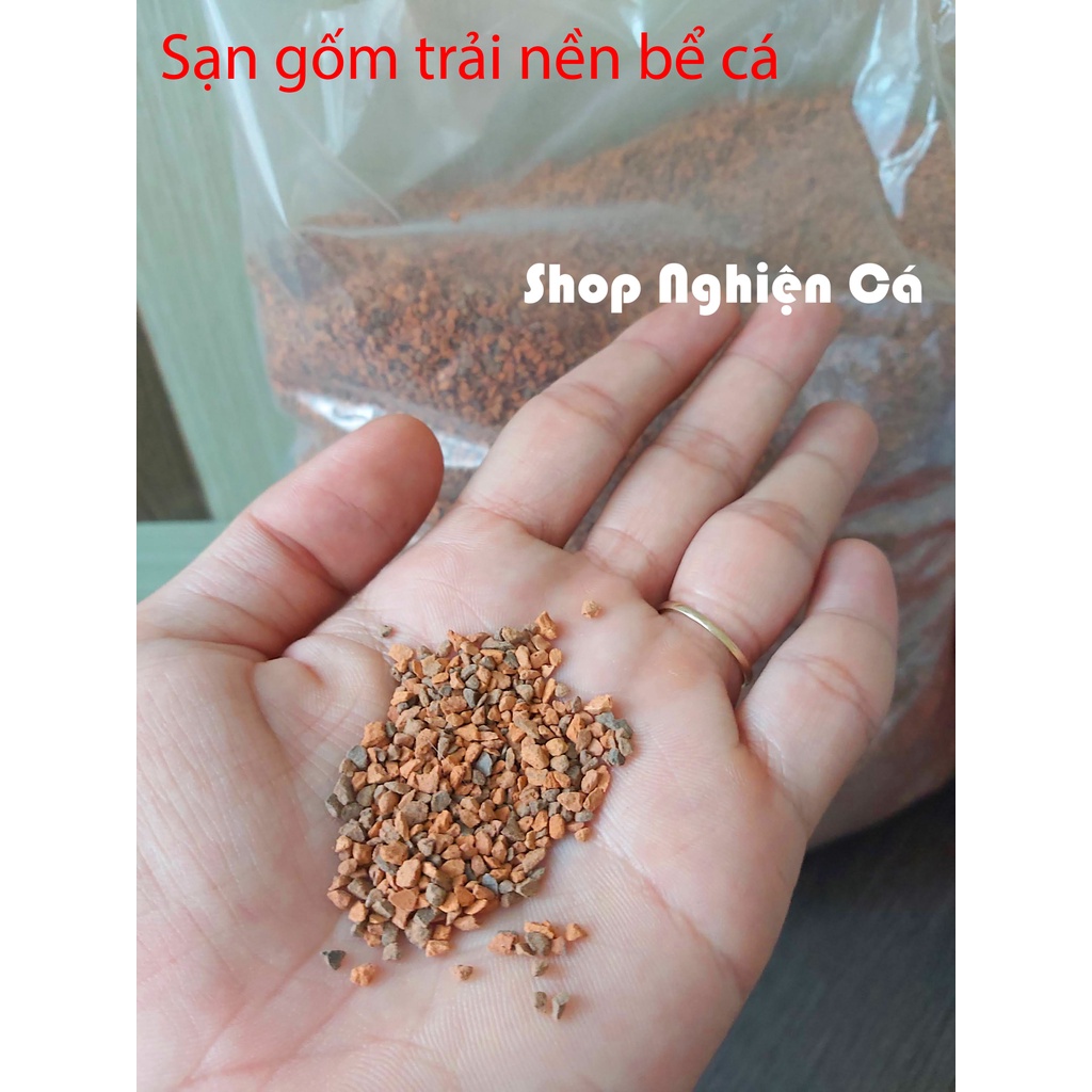 1kg Sạn Gốm Ceramic Soil Giá thể nền hồ cá thủy sinh