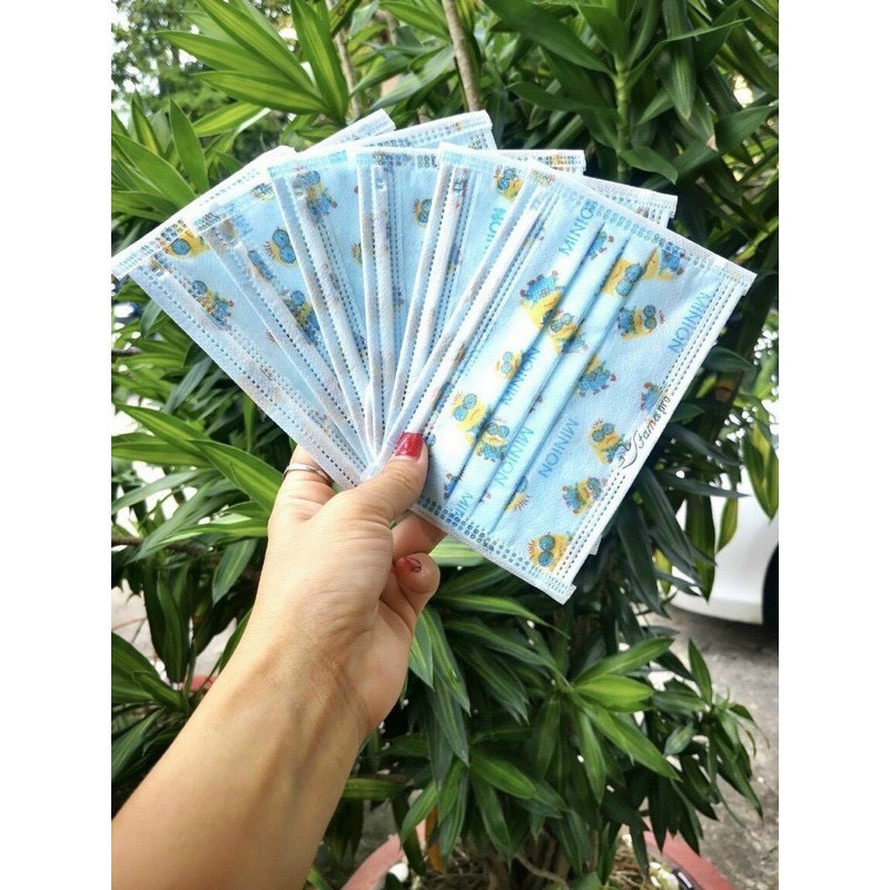 Khẩu trang y tế trẻ em từ 4-10t 4 lớp kháng khuẩn Nam Anh Famapro kids